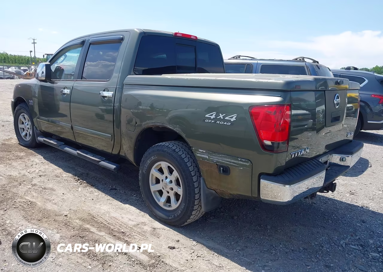 2004 Nissan Titan Se VIN:1N6AA07B74N520310 - 3