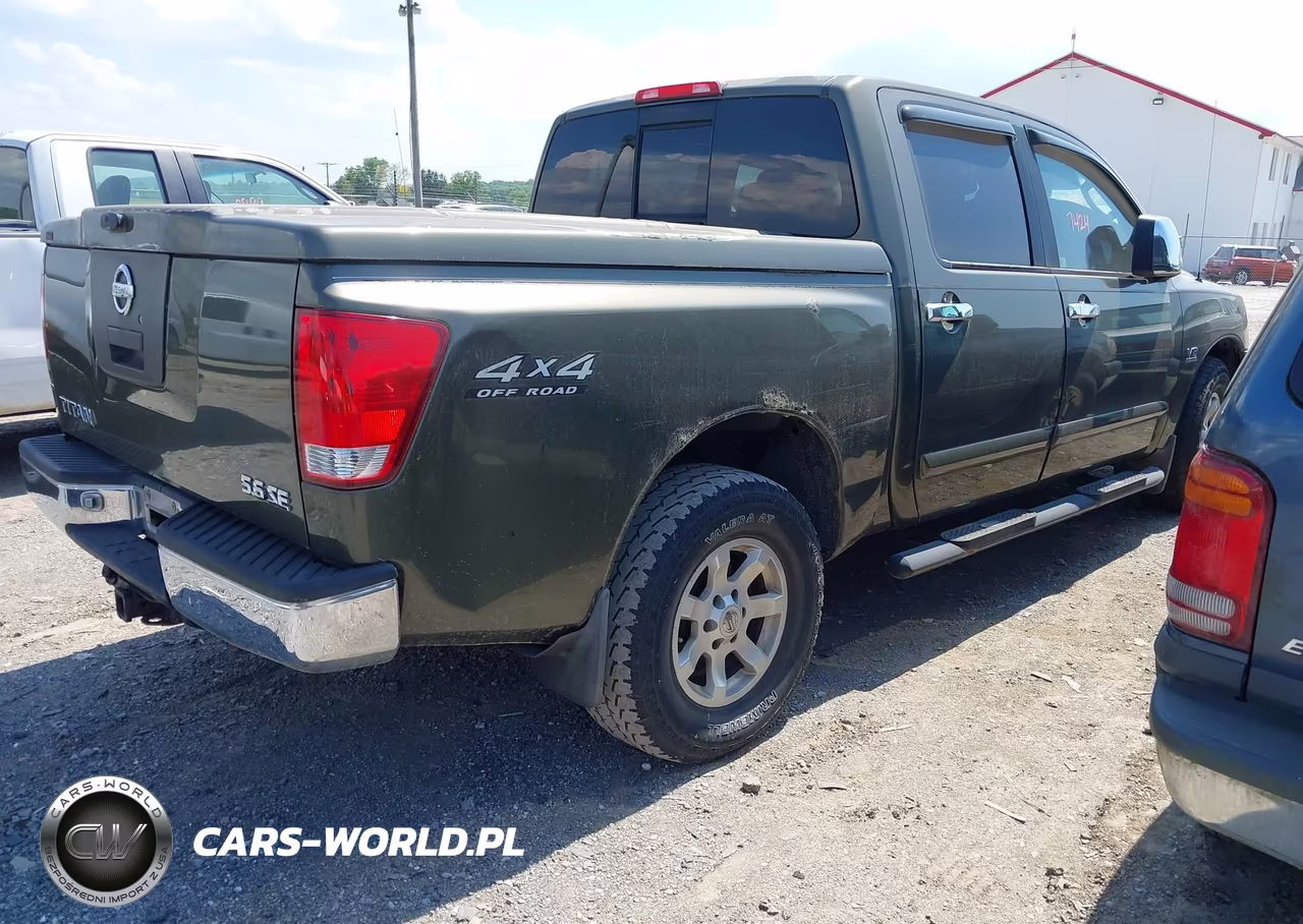 2004 Nissan Titan Se VIN:1N6AA07B74N520310 - 4