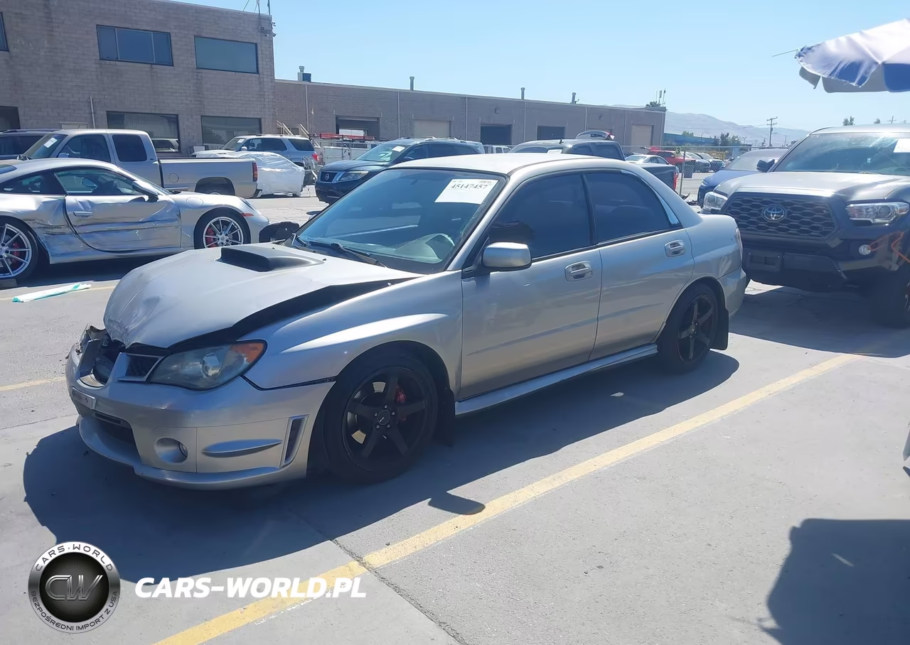 2006 Subaru Impreza Wrx VIN:JF1GD796X6G518089 - 2