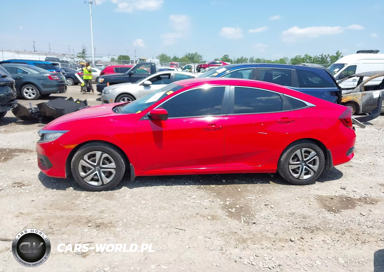 2017 Honda Civic Lx VIN:2HGFC2F55HH501247 - 14