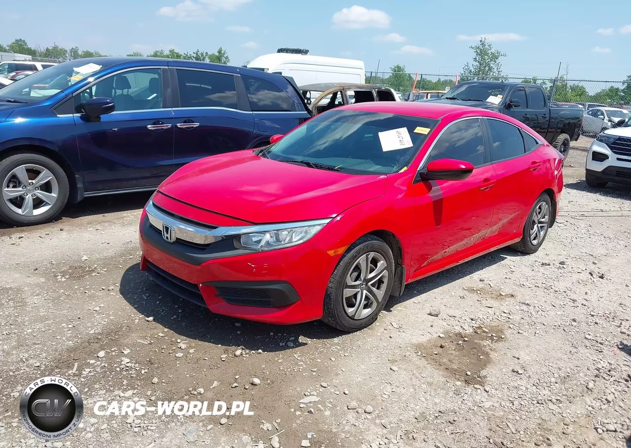 2017 Honda Civic Lx VIN:2HGFC2F55HH501247 - 2