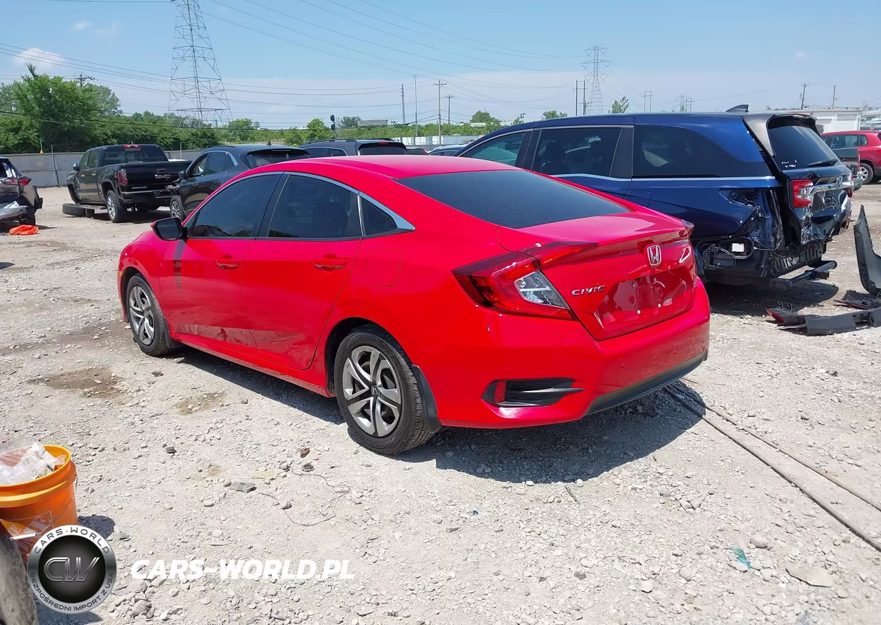 2017 Honda Civic Lx VIN:2HGFC2F55HH501247 - 3