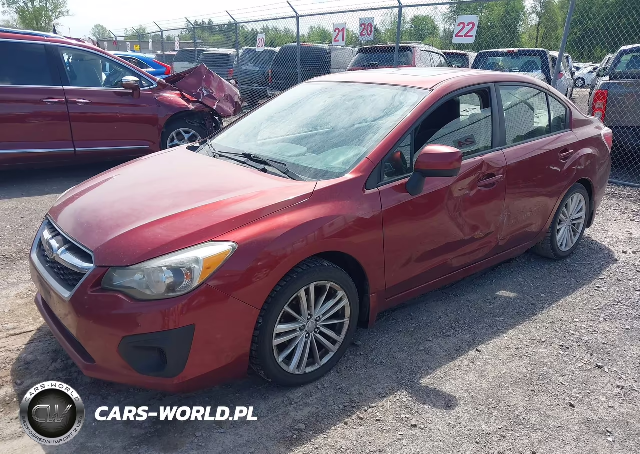 2012 Subaru Impreza 2.0I Premium VIN:JF1GJAD63CH025650 - 2