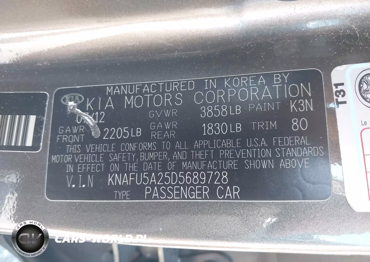 2013 Kia Forte Ex VIN:KNAFU5A25D5689728 - 9