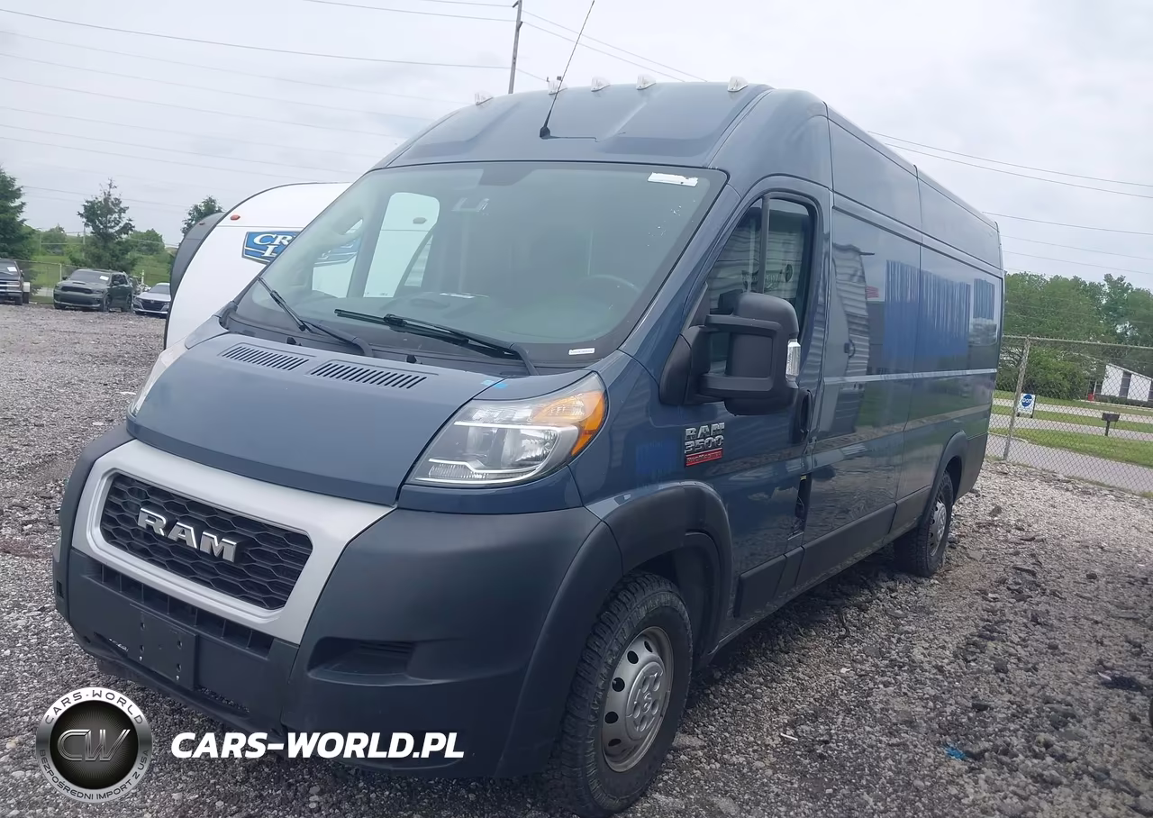 2020 Ram Promaster 3500 Cargo Van High Roof 159 Wb Ext VIN:3C6URVJG6LE108156 - 2