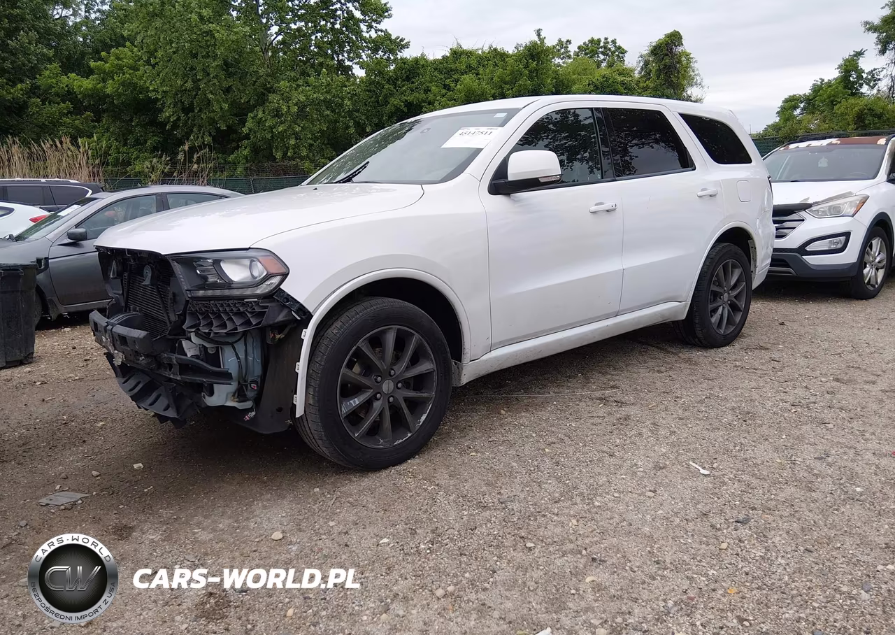 2018 Dodge Durango Gt Awd VIN:1C4RDJDG1JC175978 - 2