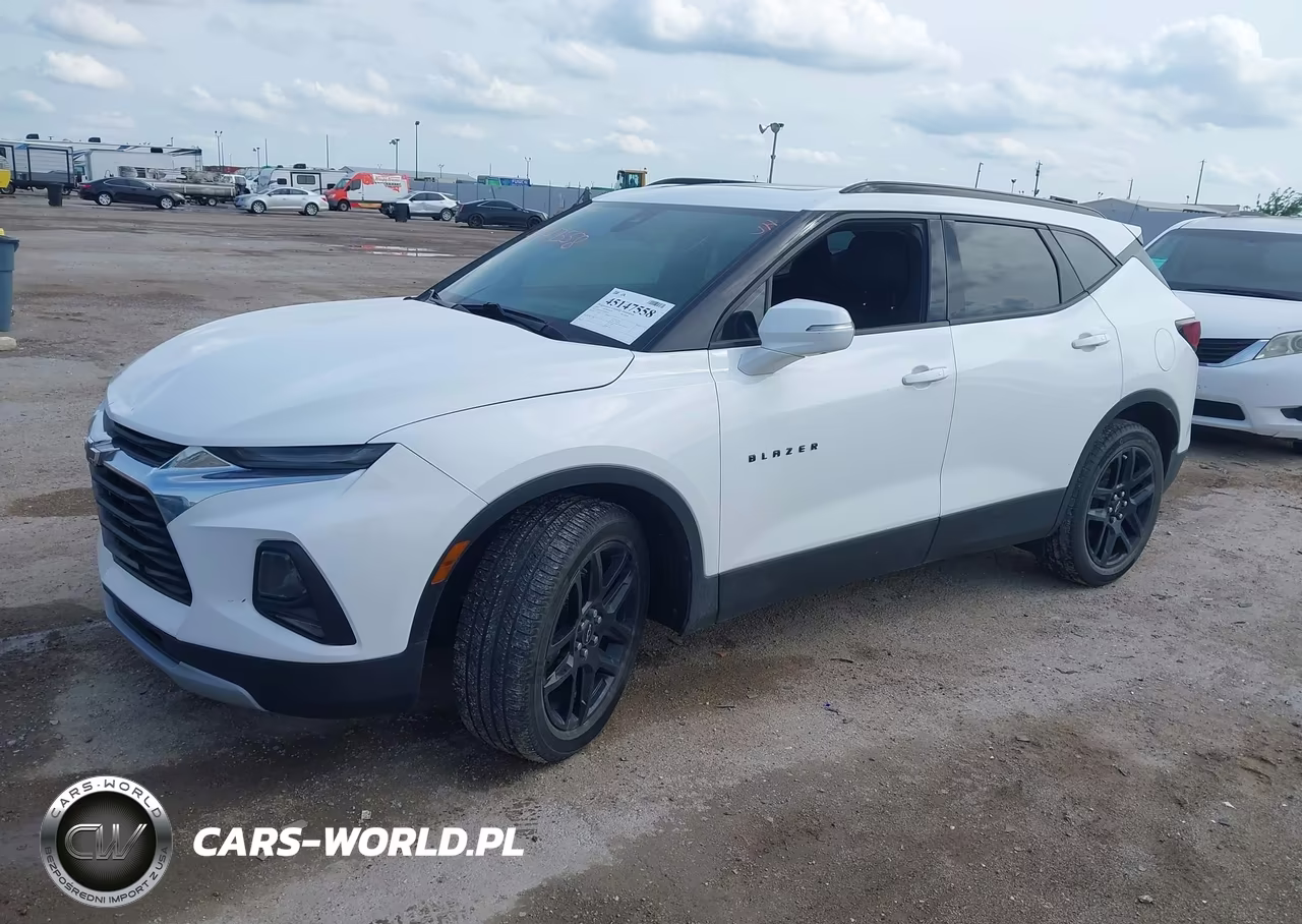 2022 Chevrolet Blazer Fwd 3Lt VIN:3GNKBDRS1NS174536 - 2