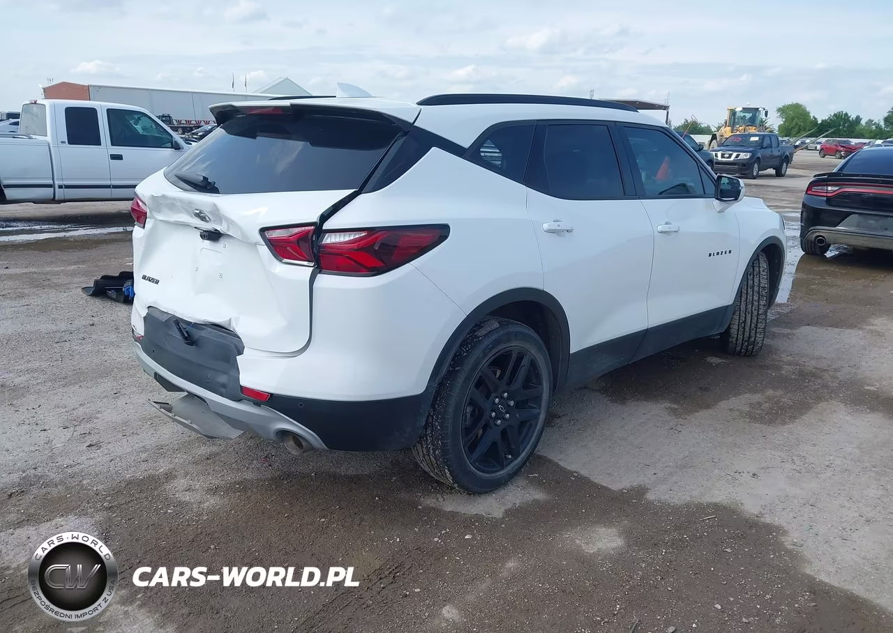 2022 Chevrolet Blazer Fwd 3Lt VIN:3GNKBDRS1NS174536 - 4