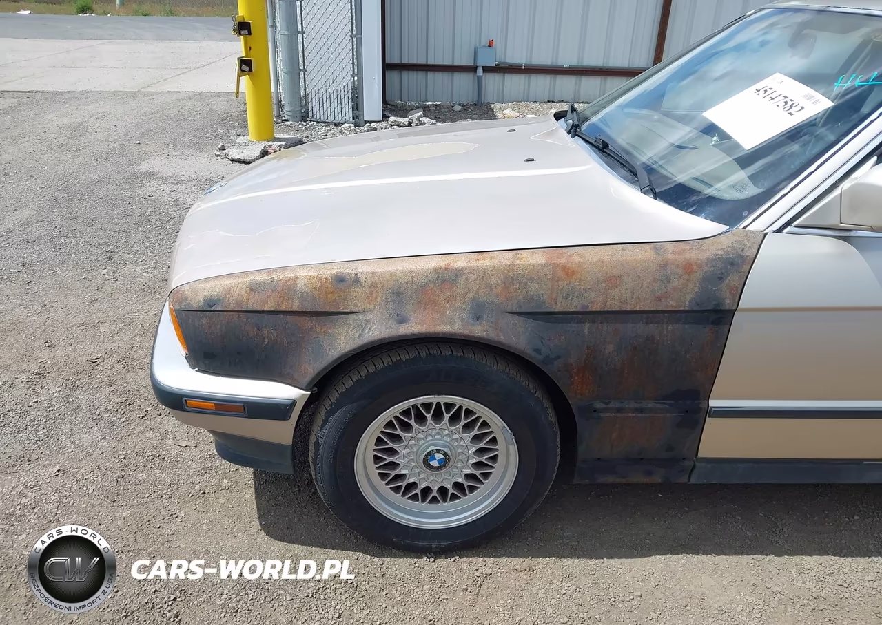 1991 BMW 535 I Automatic VIN:WBAHD231XMBF70587 - 6