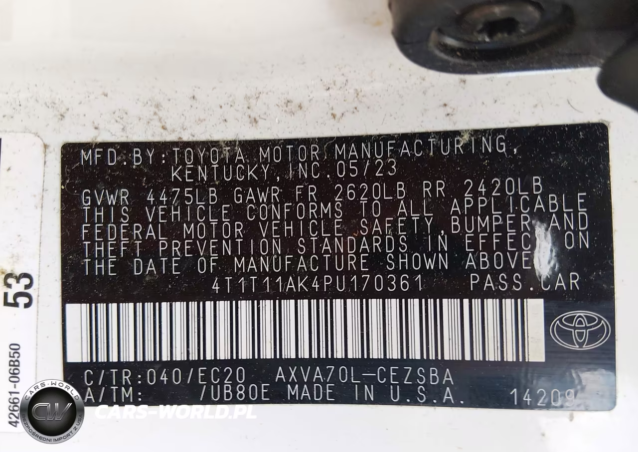 2023 Toyota Camry Se Nightshade Edition VIN:4T1T11AK4PU170361 - 9