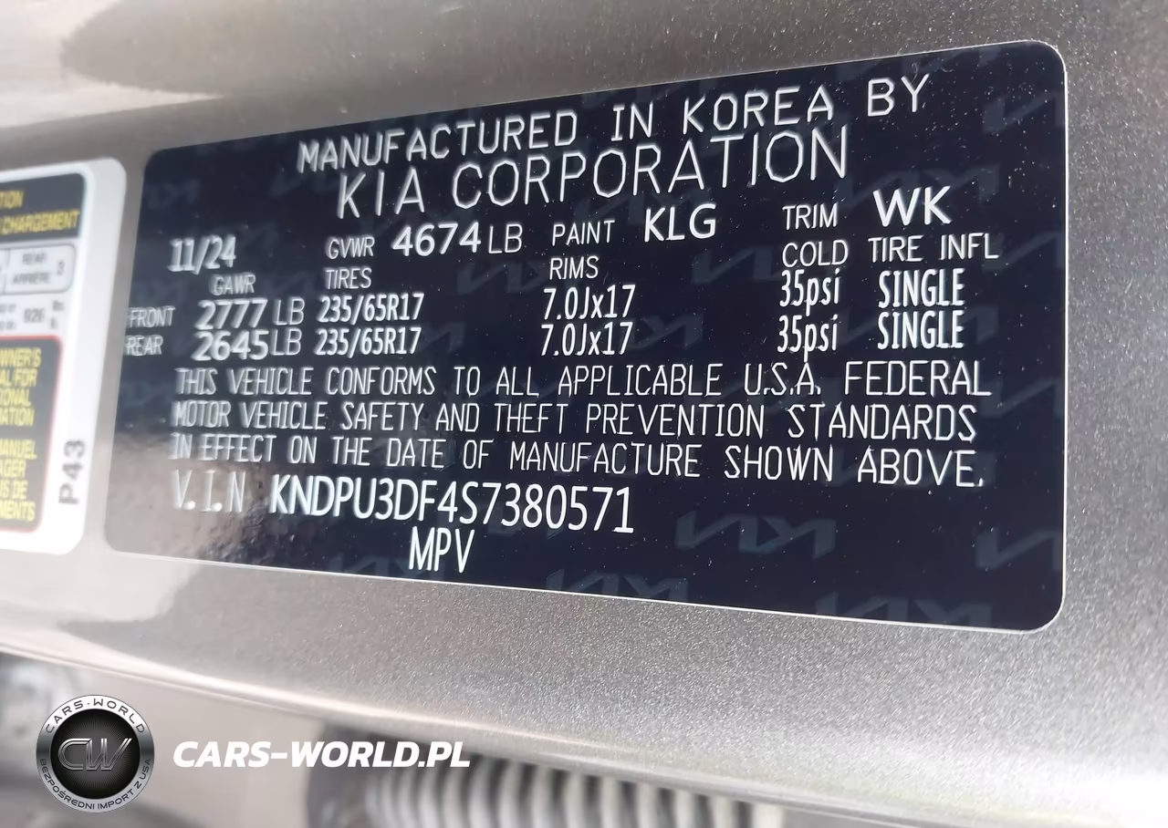 2025 Kia Sportage Lx VIN:KNDPU3DF4S7380571 - 9
