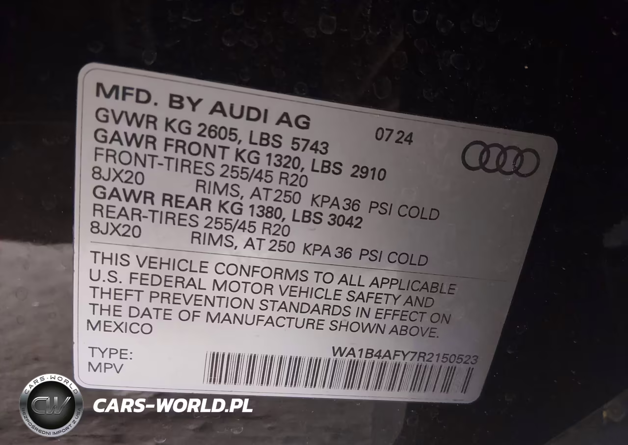 2024 Audi Sq5 Premium Plus Tfsi Quattro Tiptronic VIN:WA1B4AFY7R2150523 - 9