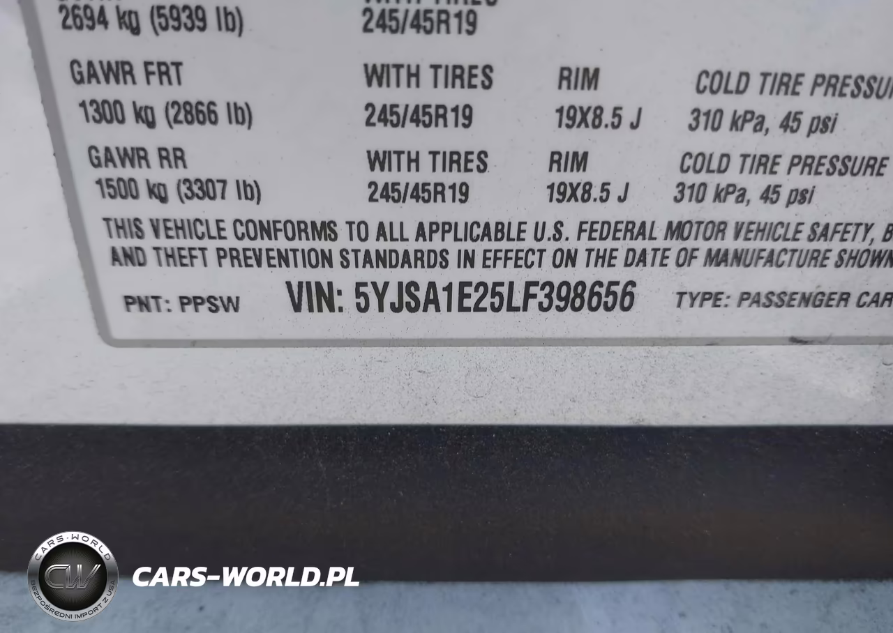 2020 Tesla Model S Long Range Dual Motor All-Wheel Drive-Long Range Plus Dual Motor All-Wheel Drive VIN:5YJSA1E25LF398656 - 9