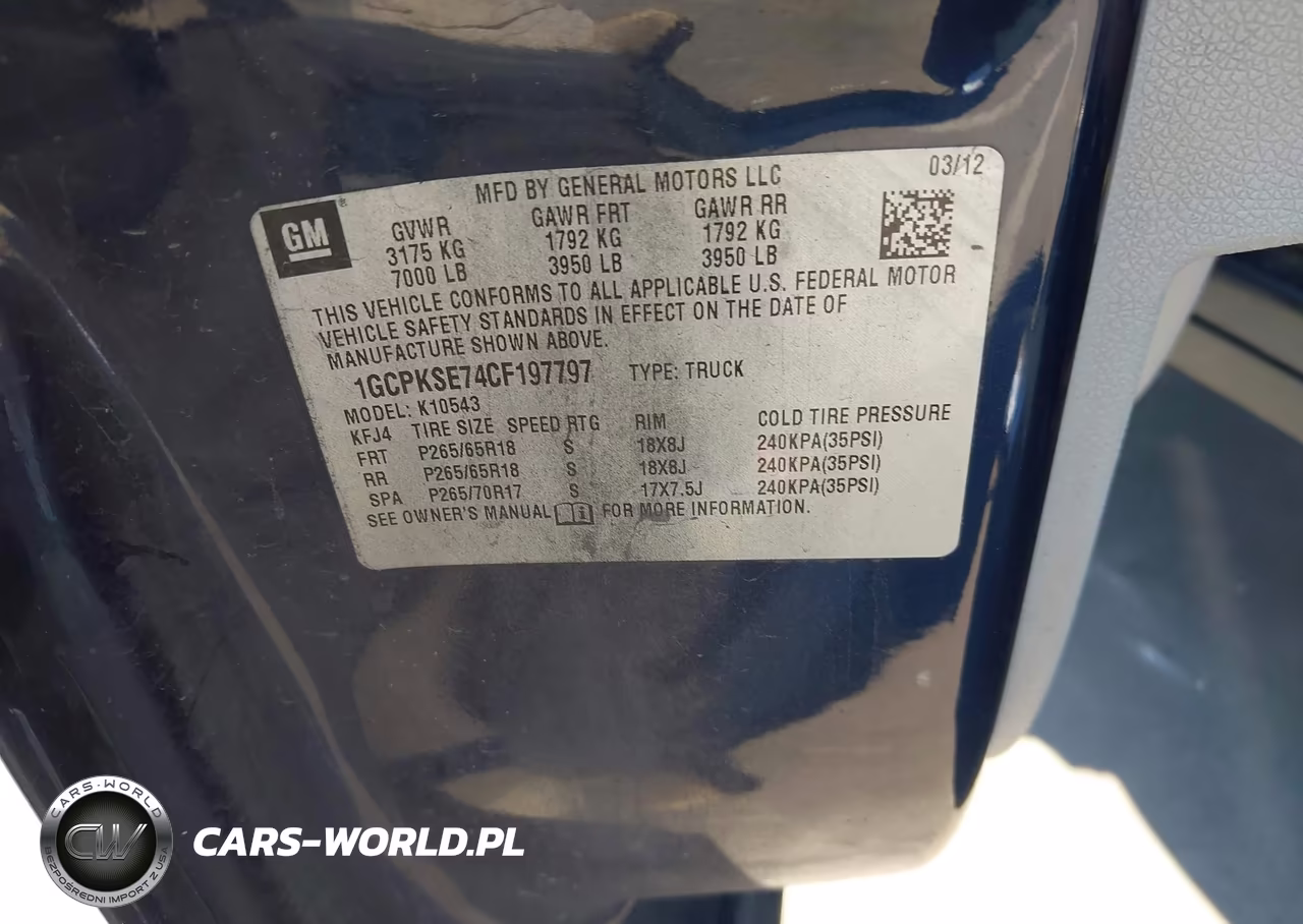 2012 Chevrolet Silverado 1500 Lt VIN:1GCPKSE74CF197797 - 9