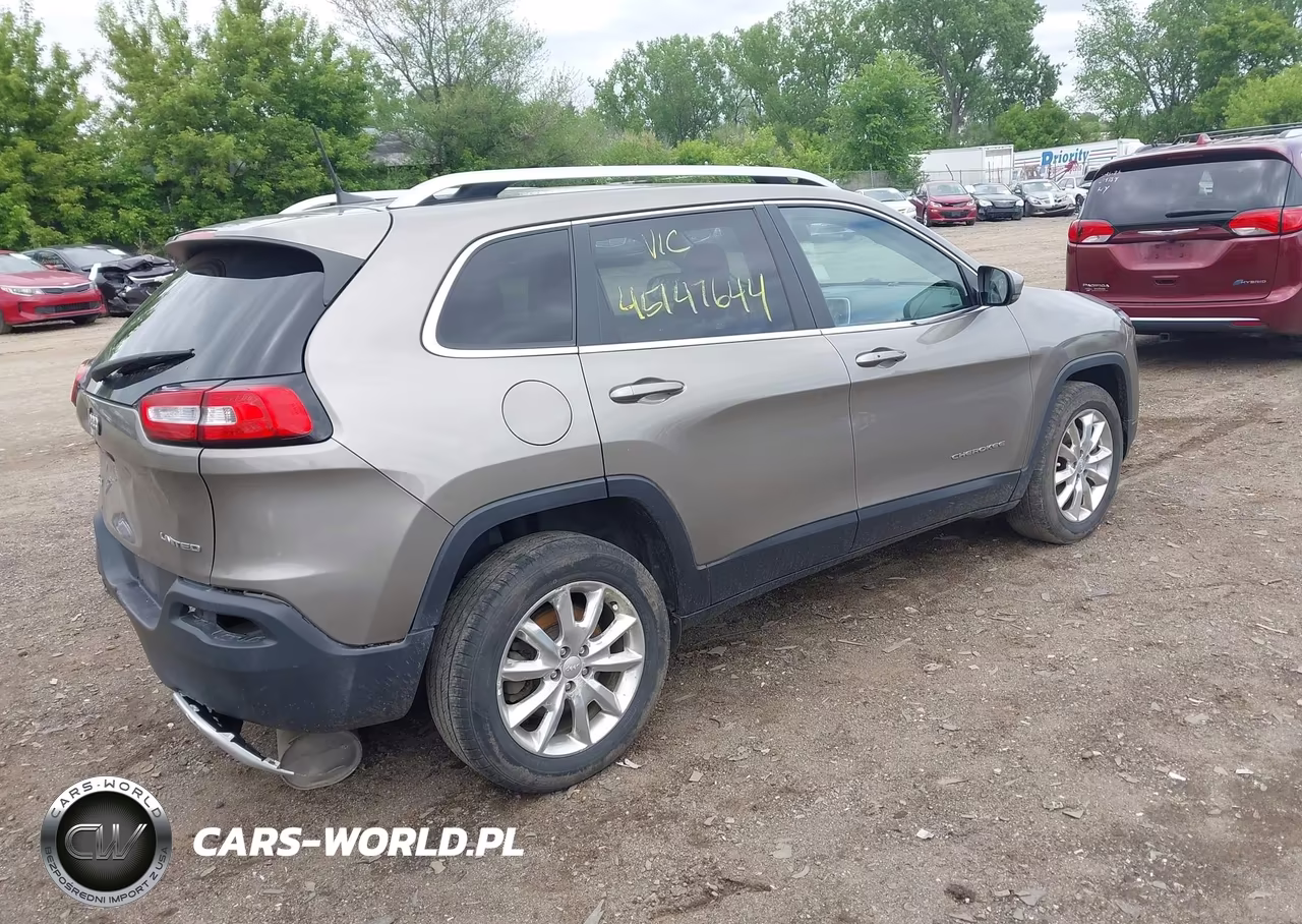 2017 Jeep Cherokee Limited 4X4 VIN:1C4PJMDB2HW635082 - 4