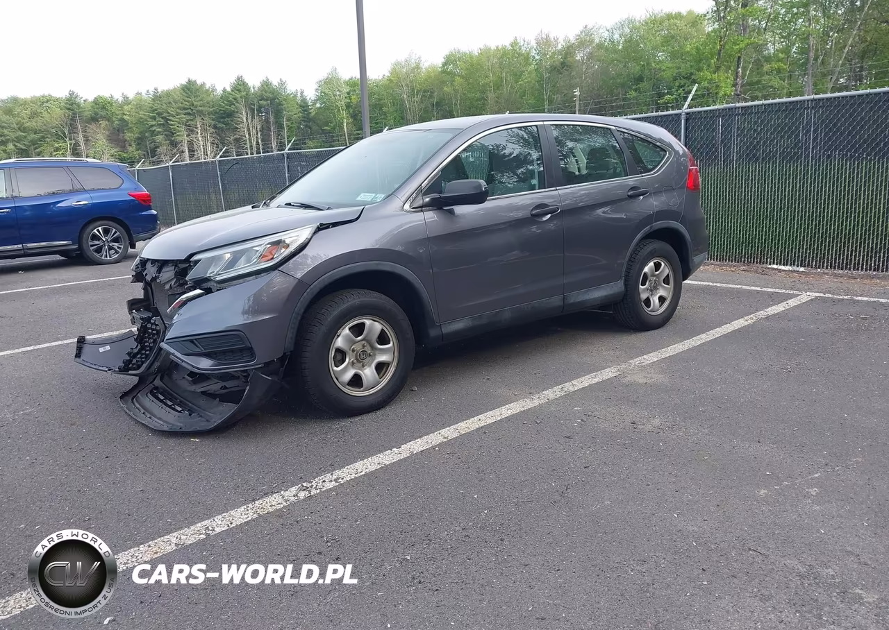 2016 Honda Cr-V Lx VIN:2HKRM4H3XGH607585 - 2