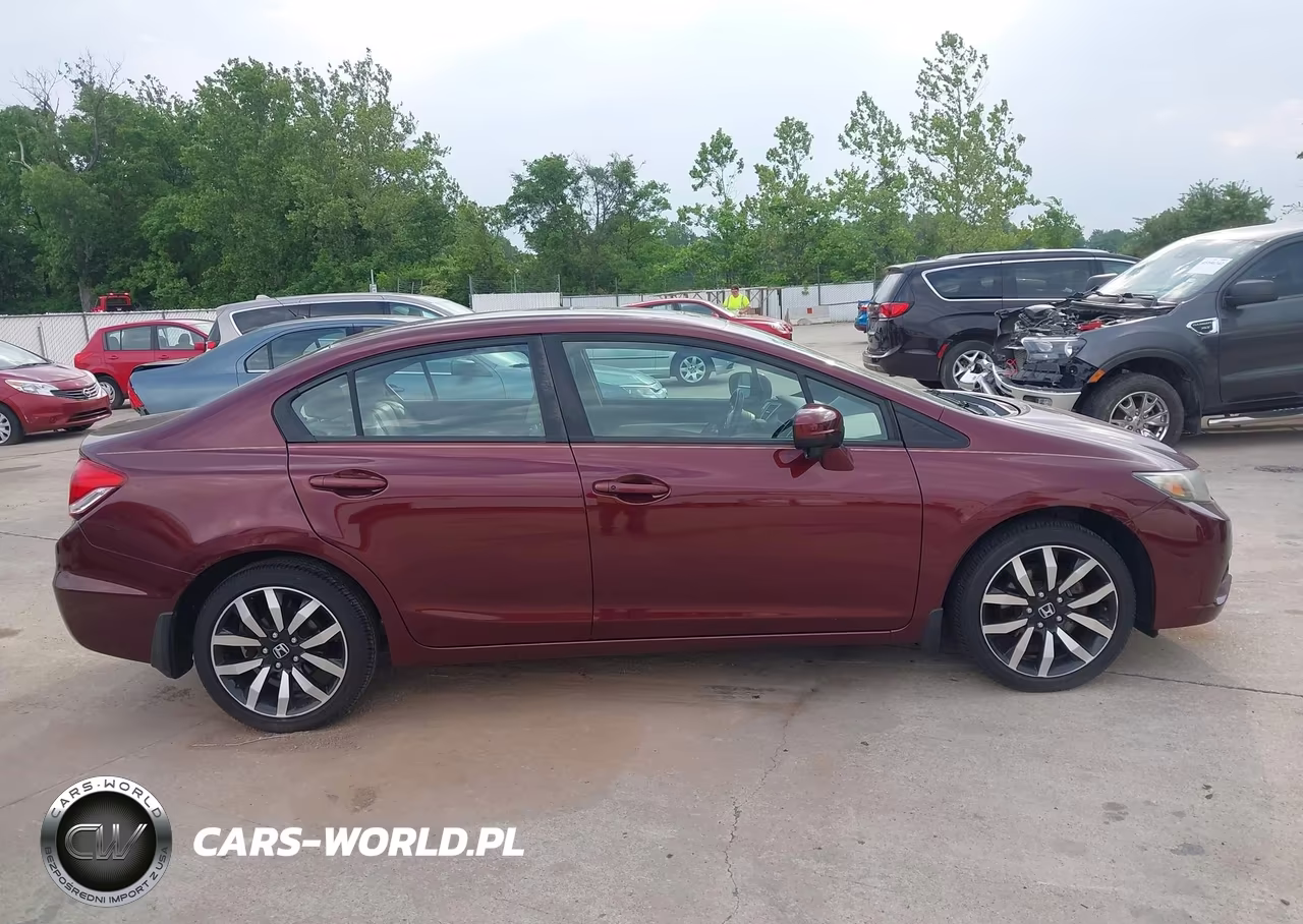 2014 Honda Civic Ex-L VIN:19XFB2F99EE021661 - 13