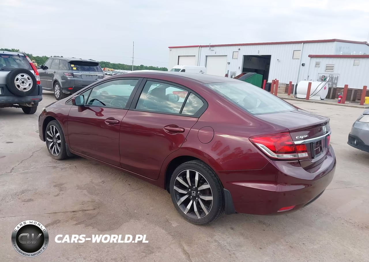 2014 Honda Civic Ex-L VIN:19XFB2F99EE021661 - 3