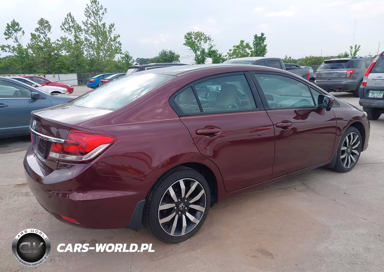 2014 Honda Civic Ex-L VIN:19XFB2F99EE021661 - 4