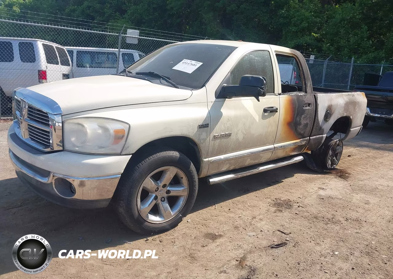 2008 Dodge Ram 1500 Slt VIN:1D3HU18268J164451 - 2