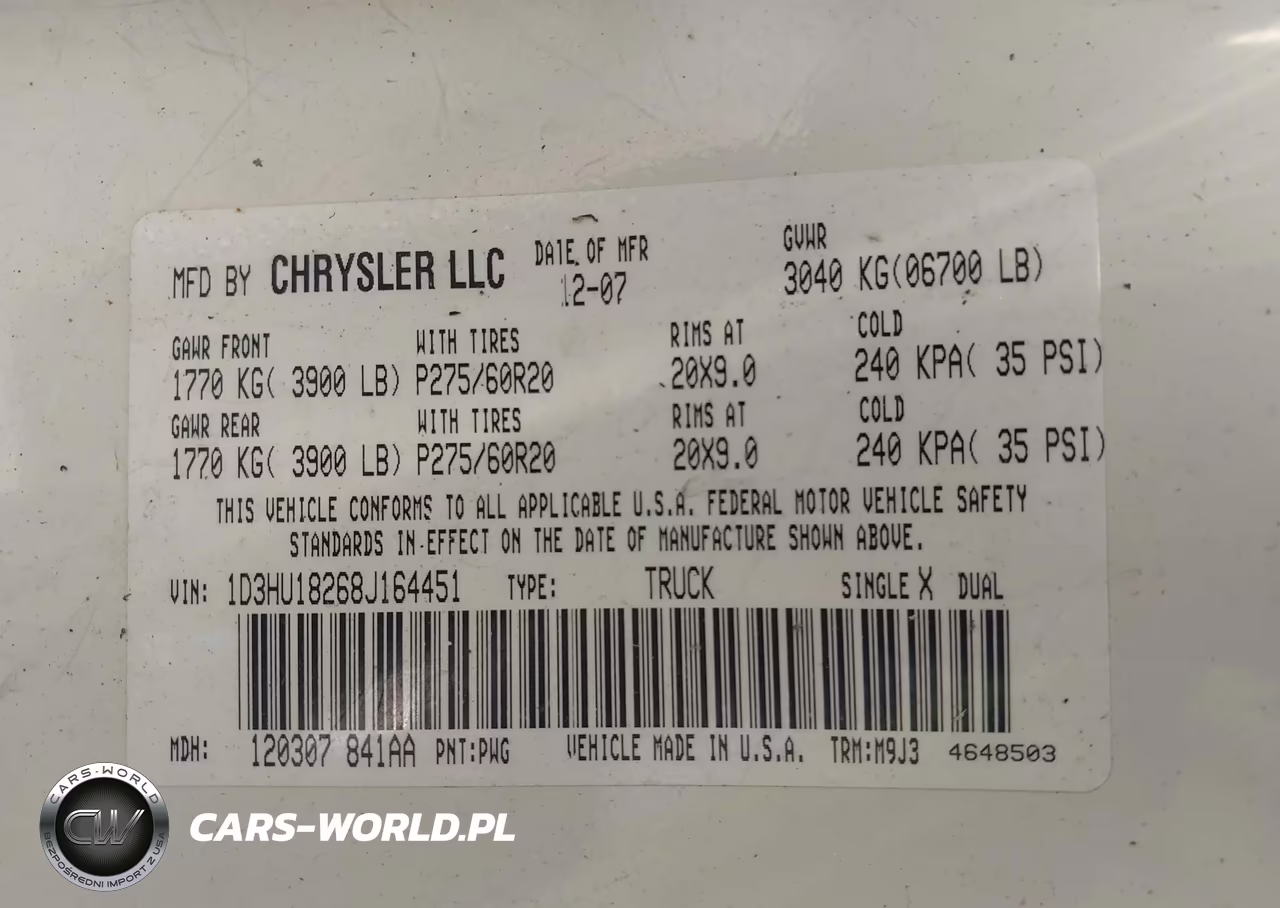 2008 Dodge Ram 1500 Slt VIN:1D3HU18268J164451 - 9