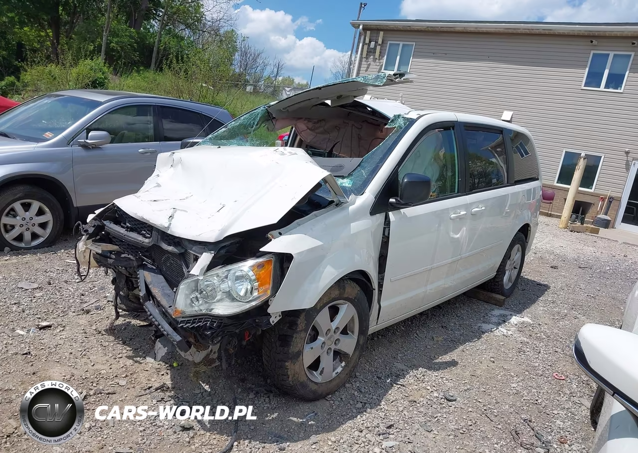 2013 Dodge Grand Caravan Se VIN:2C4RDGBG5DR762847 - 2
