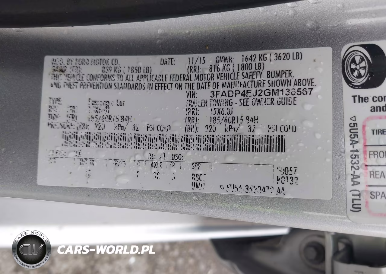 2016 Ford Fiesta Se VIN:3FADP4EJ2GM136567 - 9