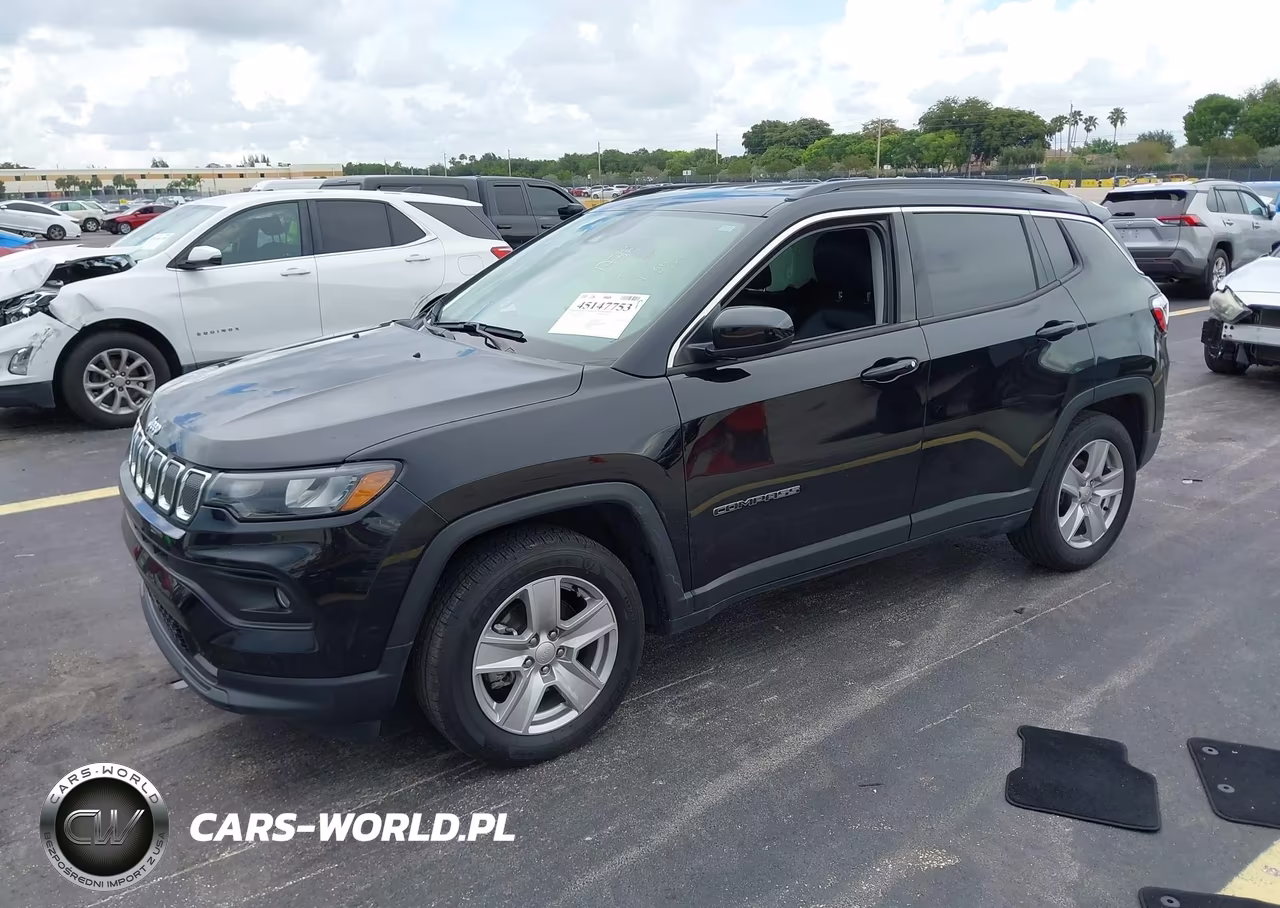 2022 Jeep Compass Latitude Fwd VIN:3C4NJCBB1NT236900 - 2