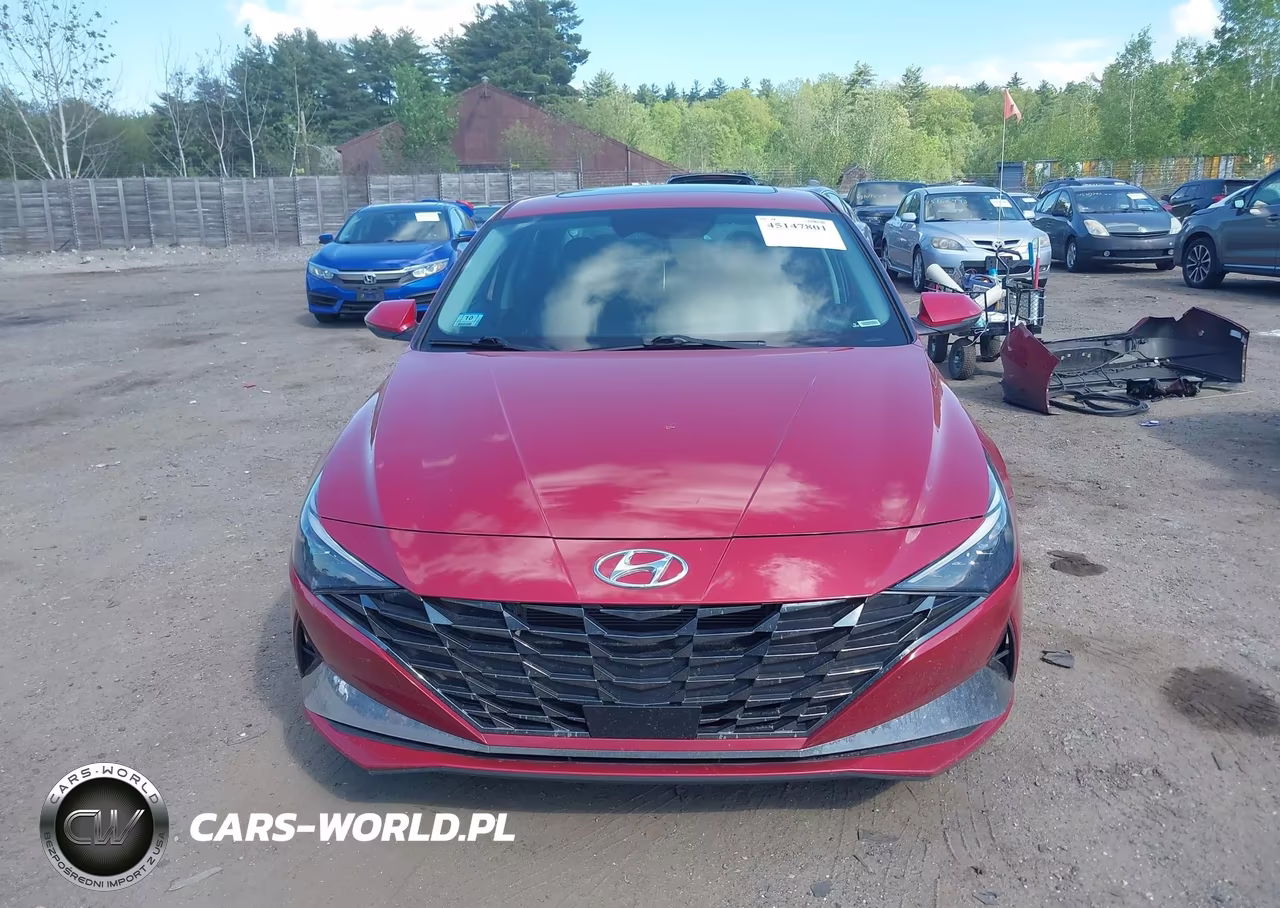 2021 Hyundai Elantra Hybrid Limited VIN:KMHLN4AJ7MU003873 - 13