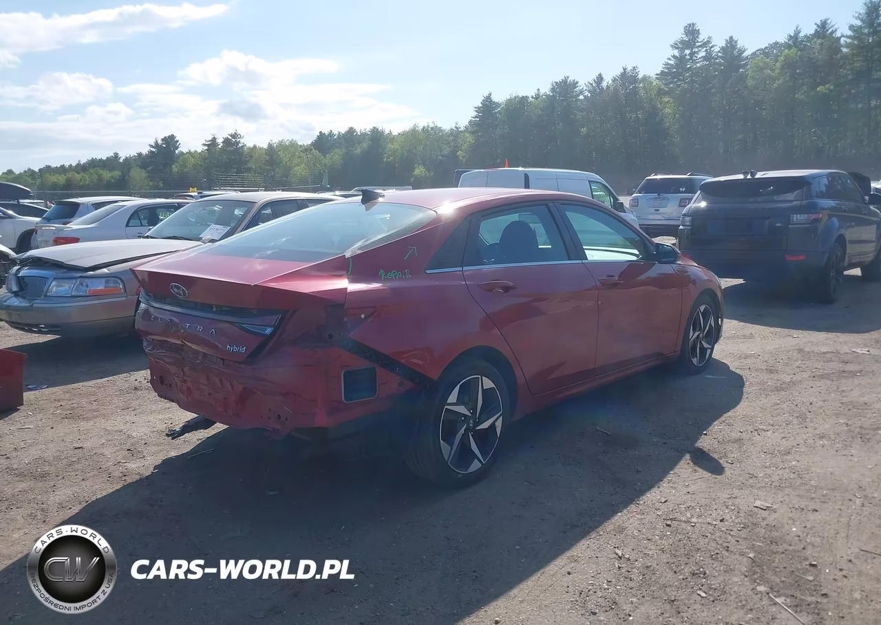 2021 Hyundai Elantra Hybrid Limited VIN:KMHLN4AJ7MU003873 - 4