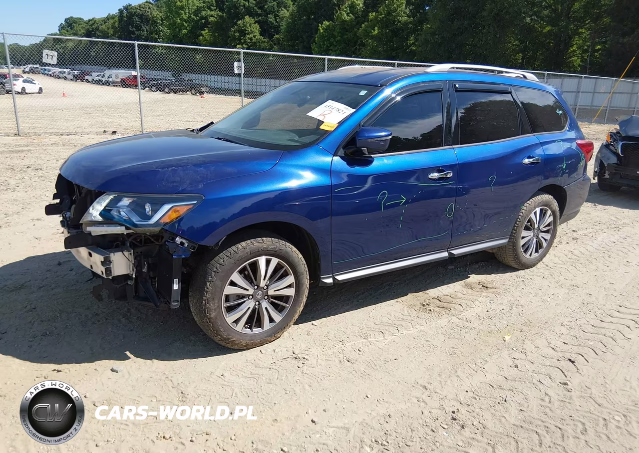 2018 Nissan Pathfinder Sv VIN:5N1DR2MM0JC605809 - 2