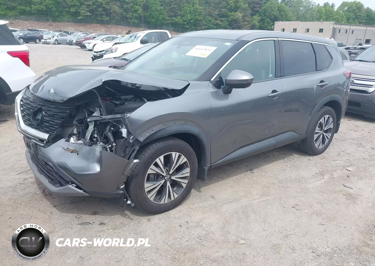 2021 Nissan Rogue Sv Intelligent Awd VIN:5N1AT3BB6MC754595 - 2