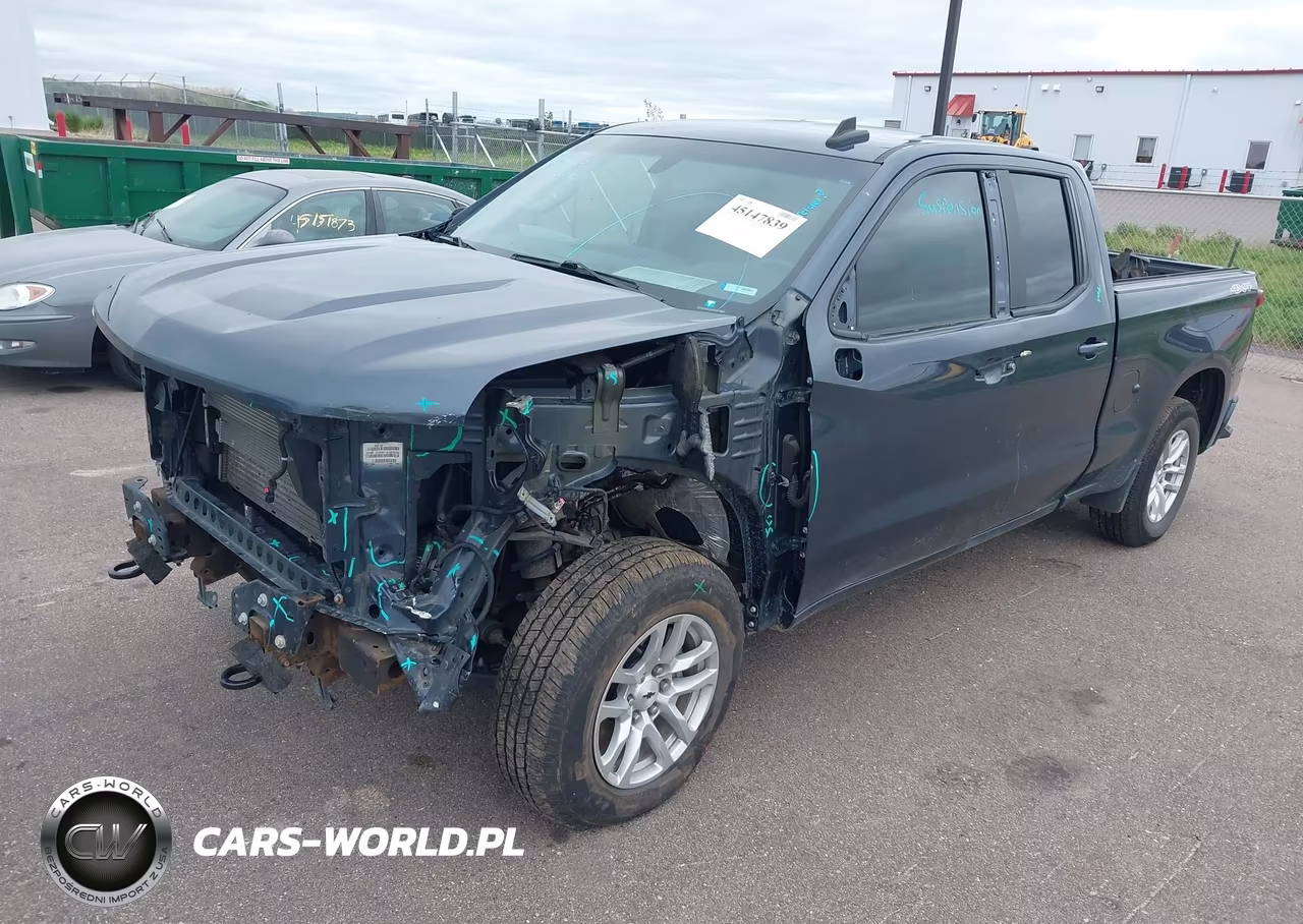 2021 Chevrolet Silverado 1500 4Wd Standard Bed Rst VIN:1GCRYEED3MZ104895 - 2