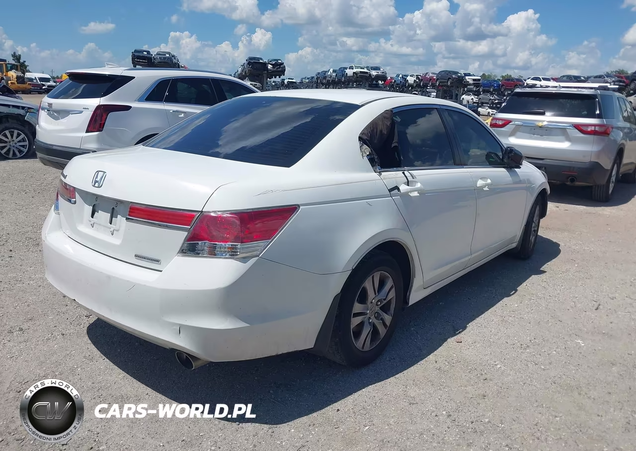 2012 Honda Accord 2.4 Se VIN:1HGCP2F63CA103932 - 4