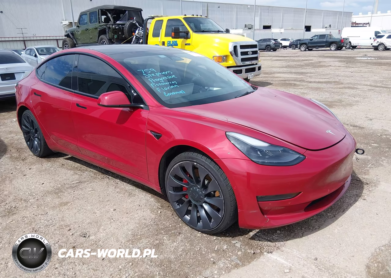 2022 Tesla Model 3 Performance Dual Motor All-Wheel Drive – zdjęcie 1 z 20