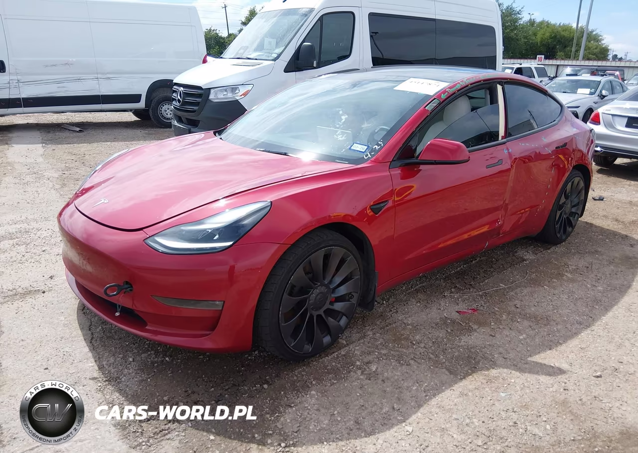 2022 Tesla Model 3 Performance Dual Motor All-Wheel Drive VIN:5YJ3E1EC6NF134320 - 2