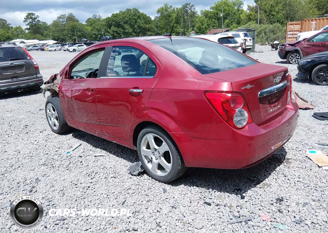 2012 Chevrolet Sonic 2Lz VIN:1G1JE5SB9C4195345 - 3