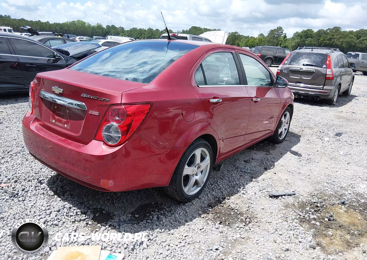 2012 Chevrolet Sonic 2Lz VIN:1G1JE5SB9C4195345 - 4