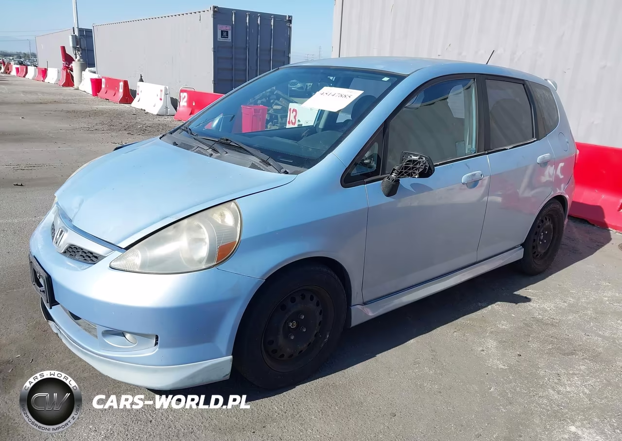 2008 Honda Fit Sport VIN:JHMGD386X8S060296 - 2
