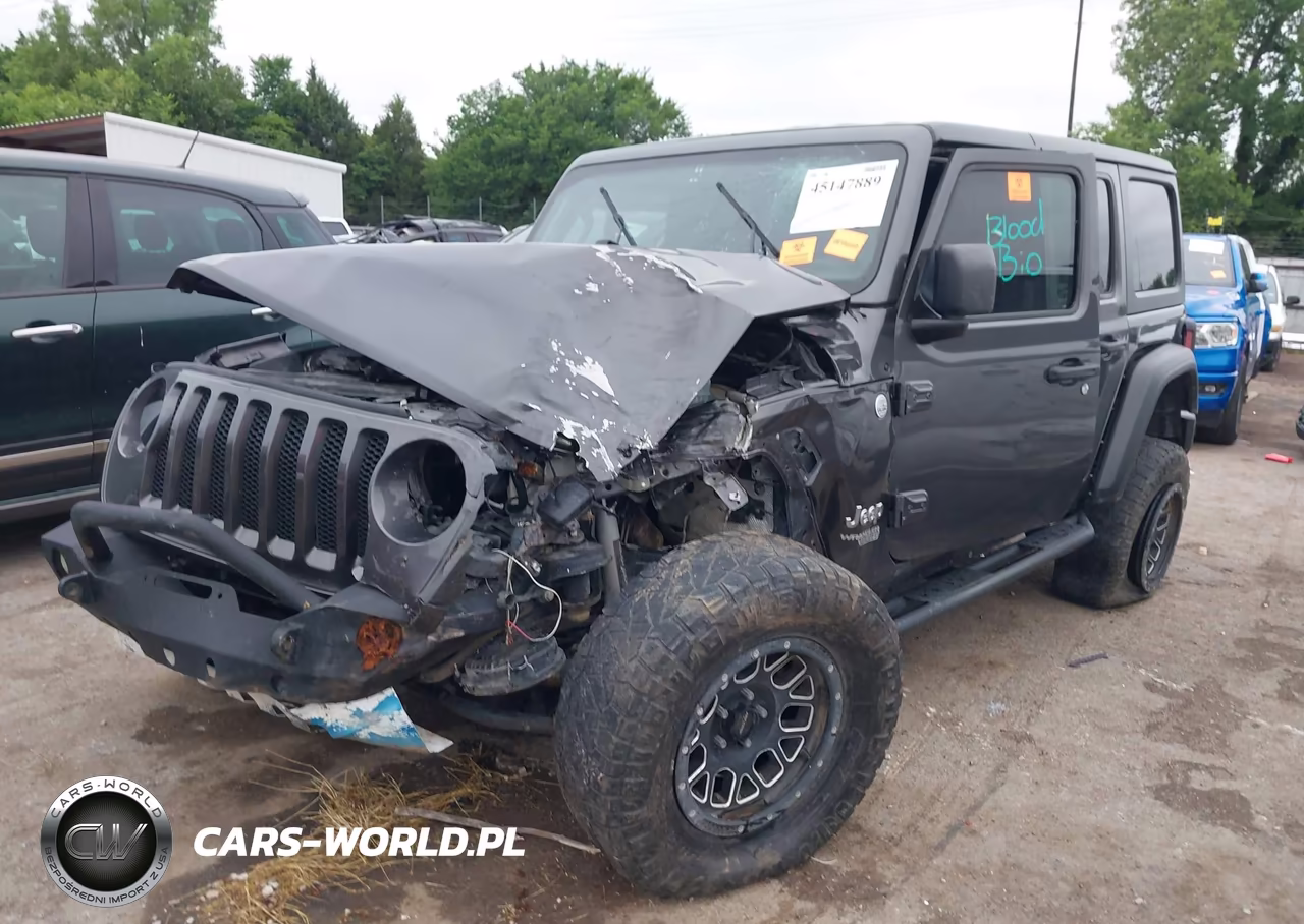 2019 Jeep Wrangler Unlimited Sport S 4X4 VIN:1C4HJXDG8KW676552 - 2