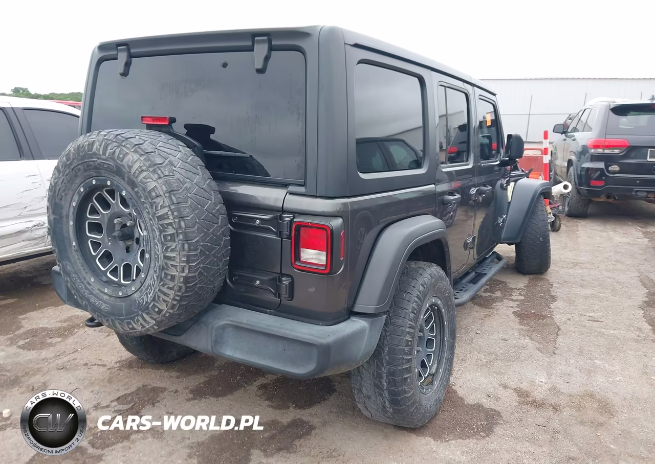 2019 Jeep Wrangler Unlimited Sport S 4X4 VIN:1C4HJXDG8KW676552 - 4