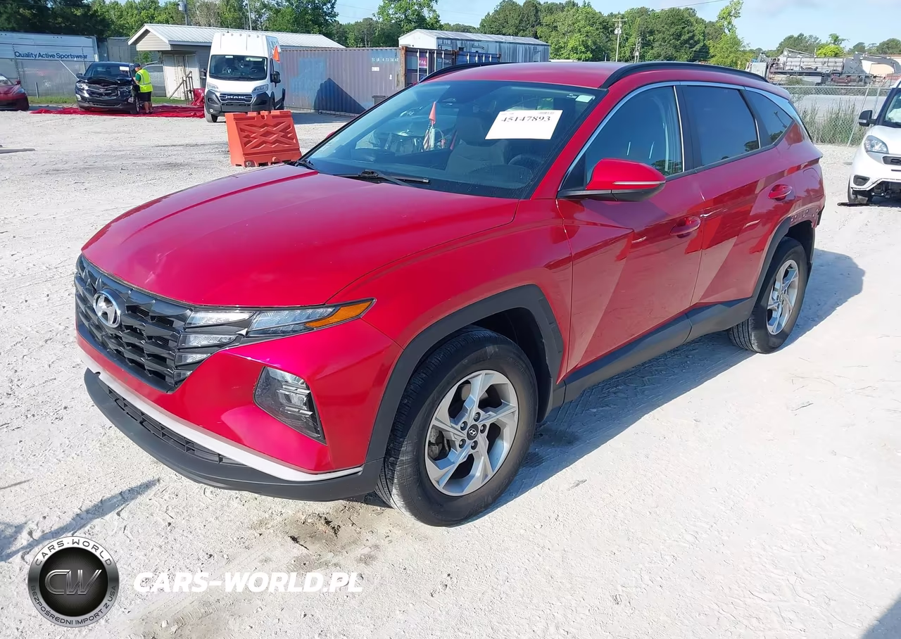 2022 Hyundai Tucson Sel VIN:5NMJBCAE0NH132385 - 2