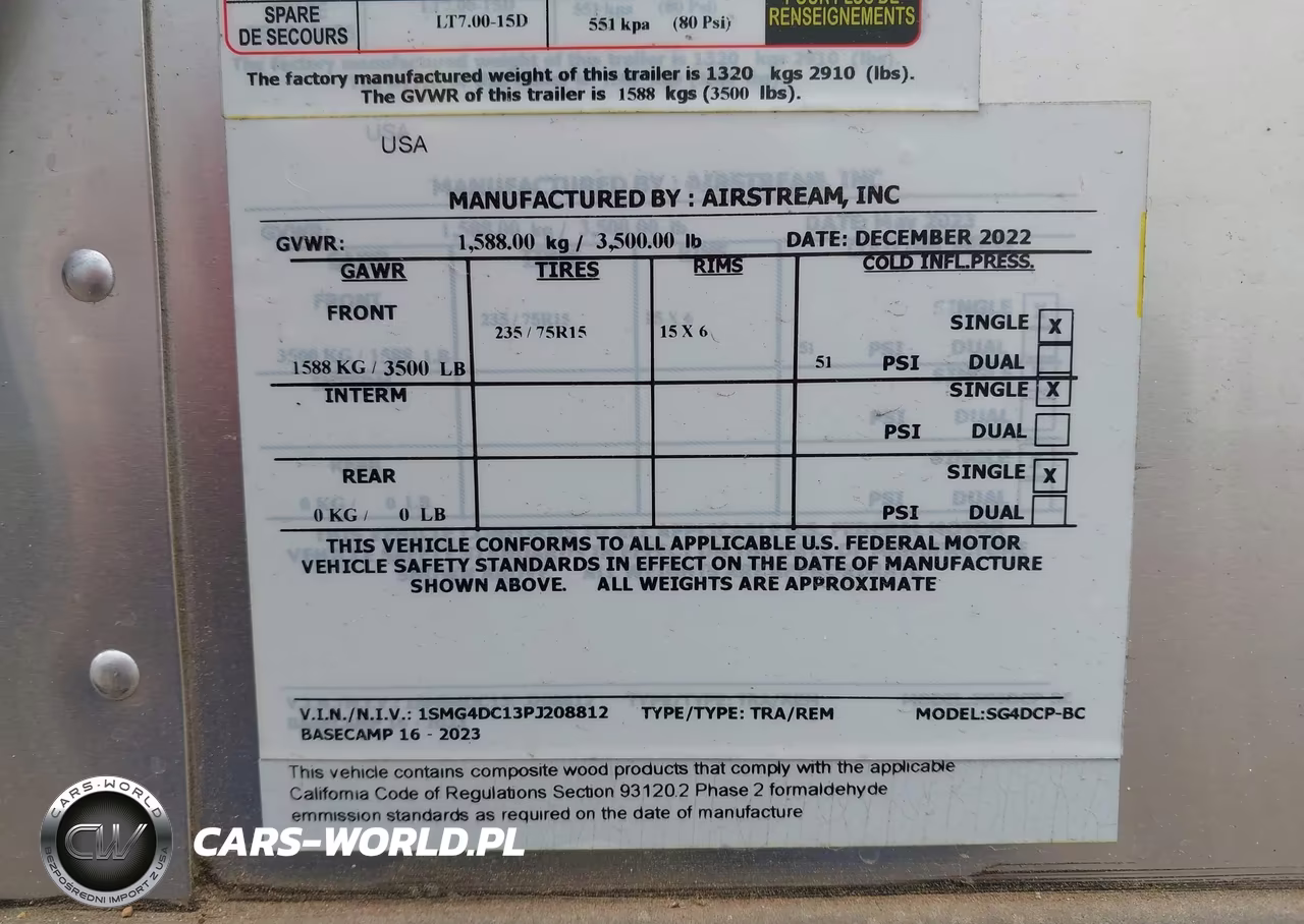 2023 Airstream Other VIN:1SMG4DC13PJ208812 - 9