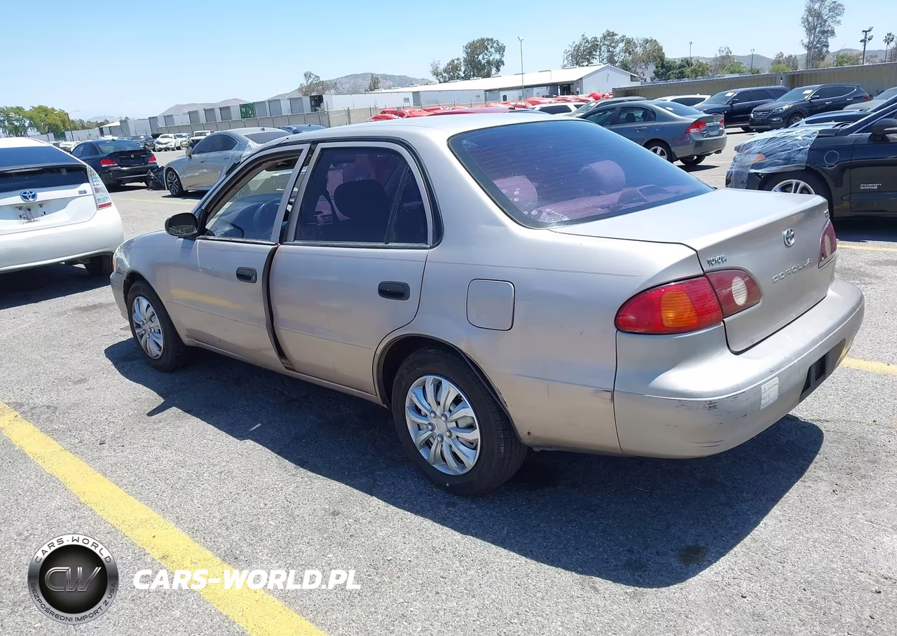 2001 Toyota Corolla Ce VIN:1NXBR12E91Z444609 - 3