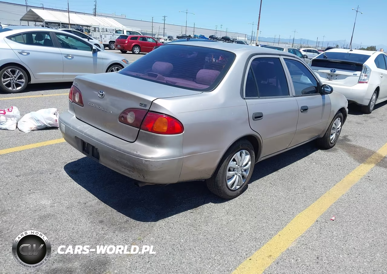 2001 Toyota Corolla Ce VIN:1NXBR12E91Z444609 - 4