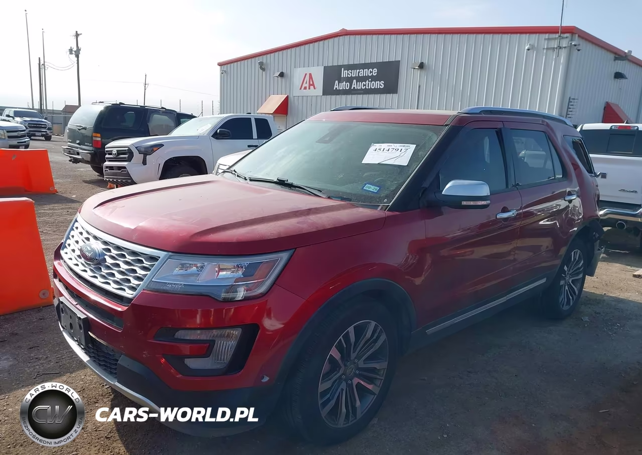 2017 Ford Explorer Platinum VIN:1FM5K8HT5HGD66371 - 2