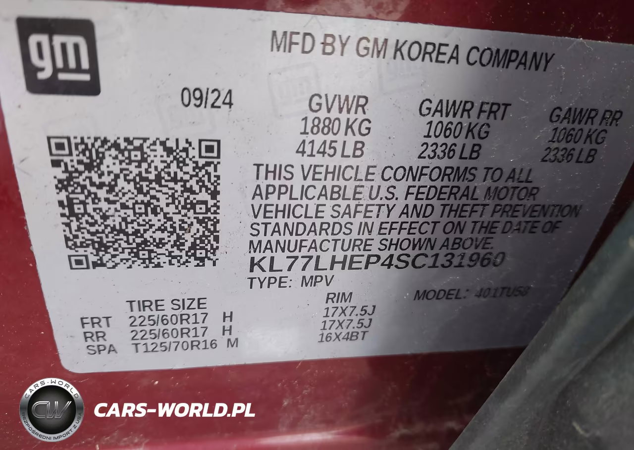 2025 Chevrolet Trax Fwd Lt VIN:KL77LHEP4SC131960 - 9