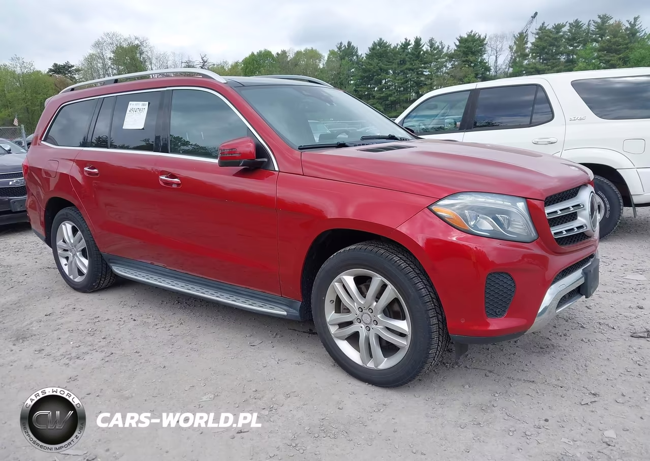 2017 Mercedes-Benz Gls 450 4Matic VIN:4JGDF6EE9HA807433 - 1