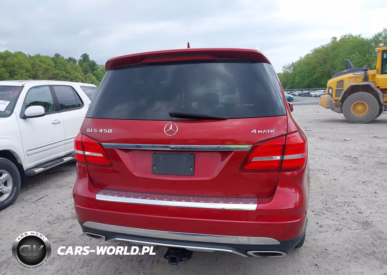 2017 Mercedes-Benz Gls 450 4Matic VIN:4JGDF6EE9HA807433 - 16