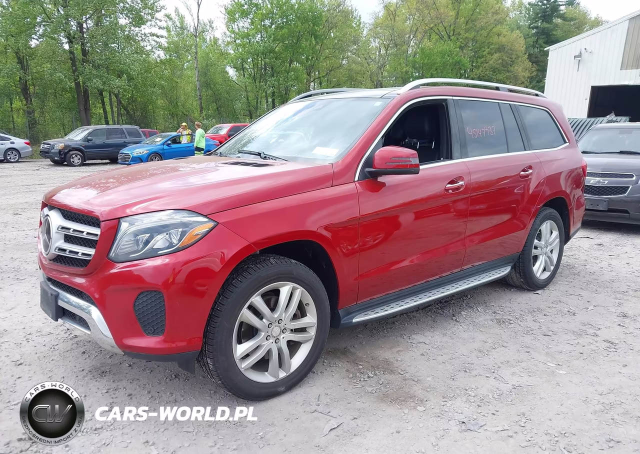 2017 Mercedes-Benz Gls 450 4Matic VIN:4JGDF6EE9HA807433 - 2